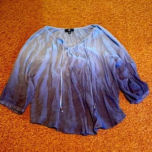 Iz Byer ombré blouse